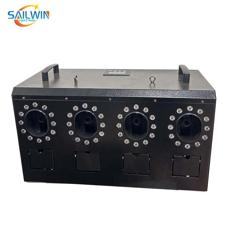 masina de facuta fum si balone  (bule de fum) 3000w 48x3w rgb leduri si telecomanda party DJ!